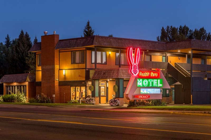 Inside Rabbit Ears Motel